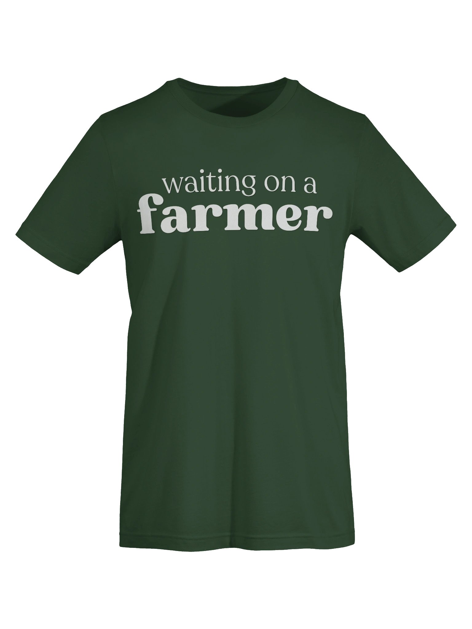 Waiting on a Farmer Farm Life T-shirt product image (21)
