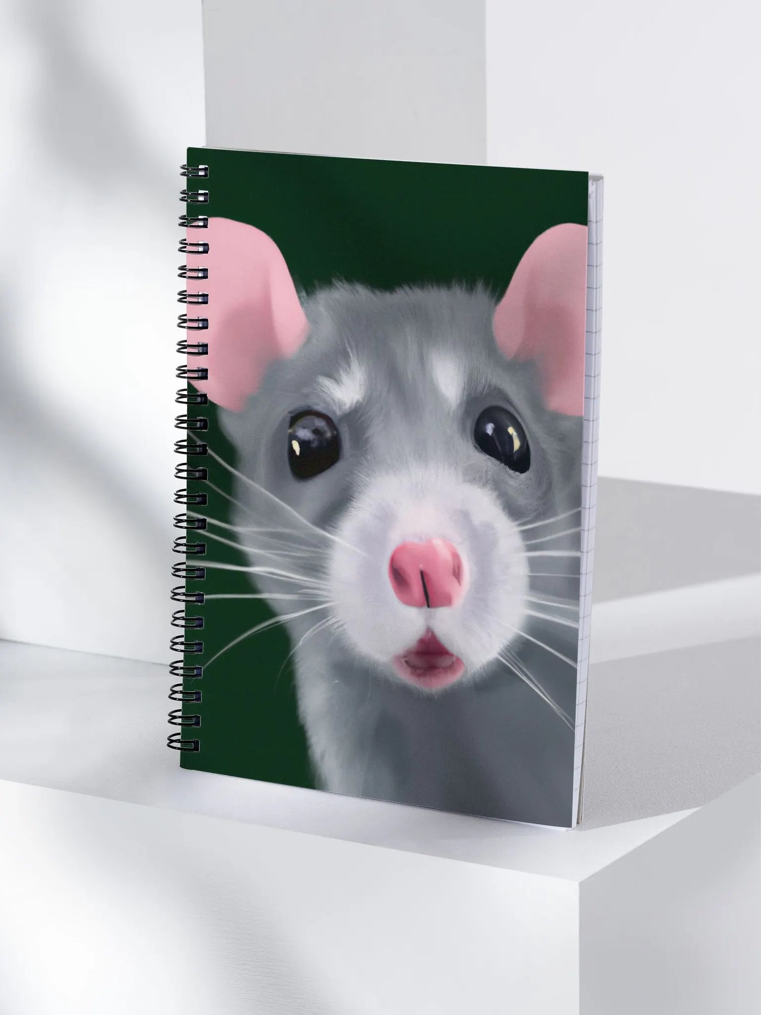 Blue girl rat diary product image (4)