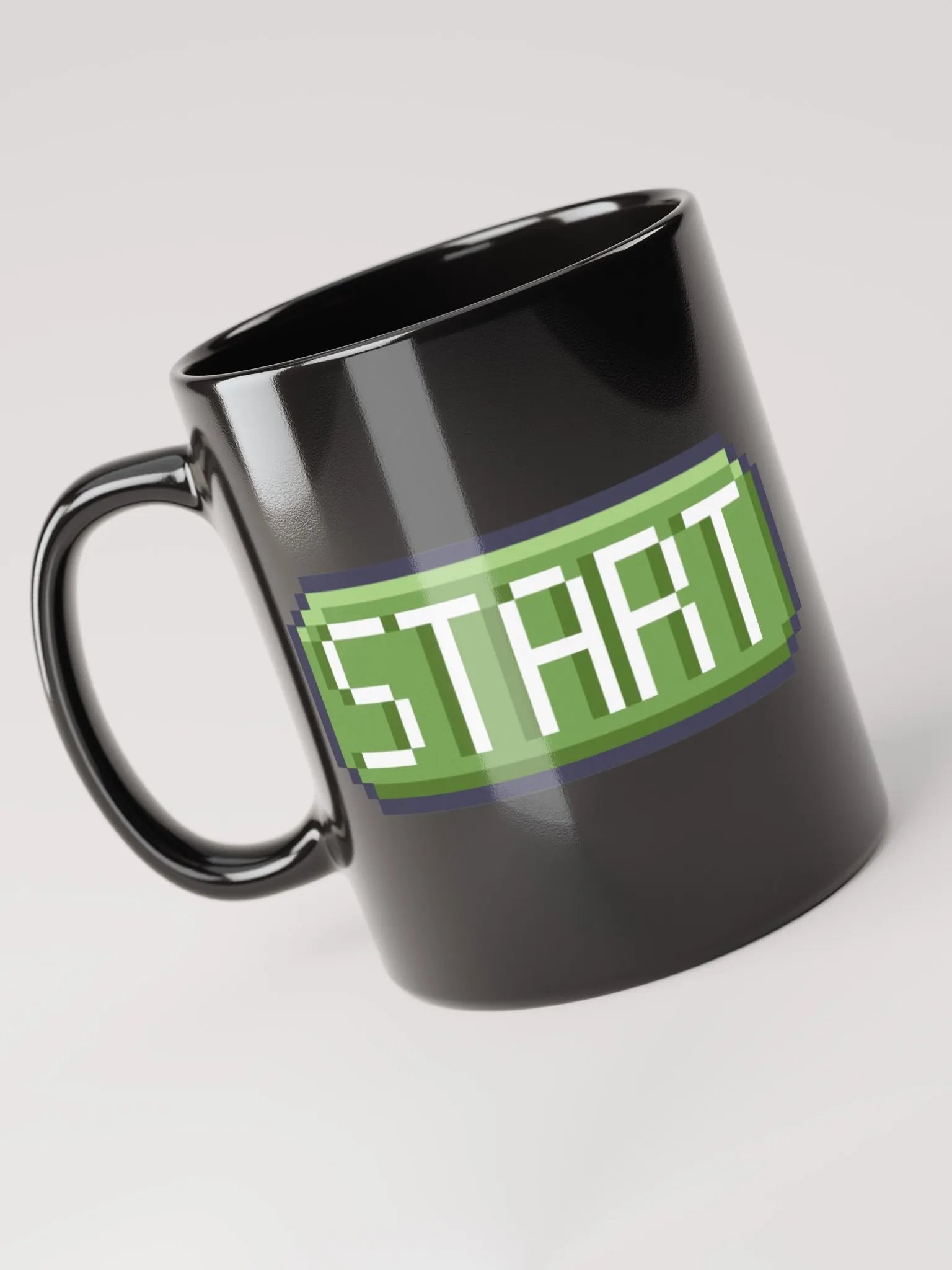 Insert 1 Coffee Mug (Black Ceramic) product image (4)