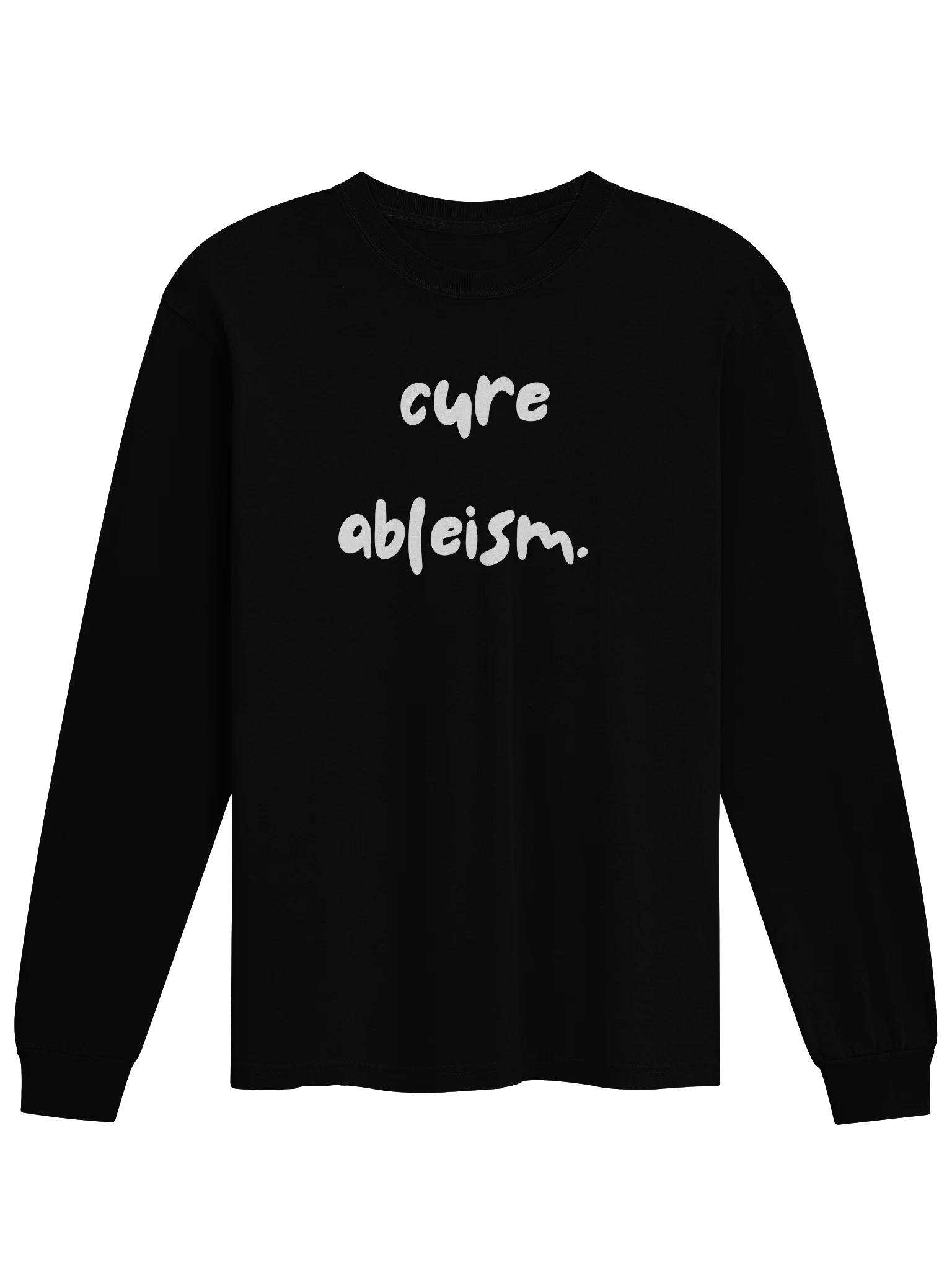 Cure Ableism long sleeve tee product image (5)
