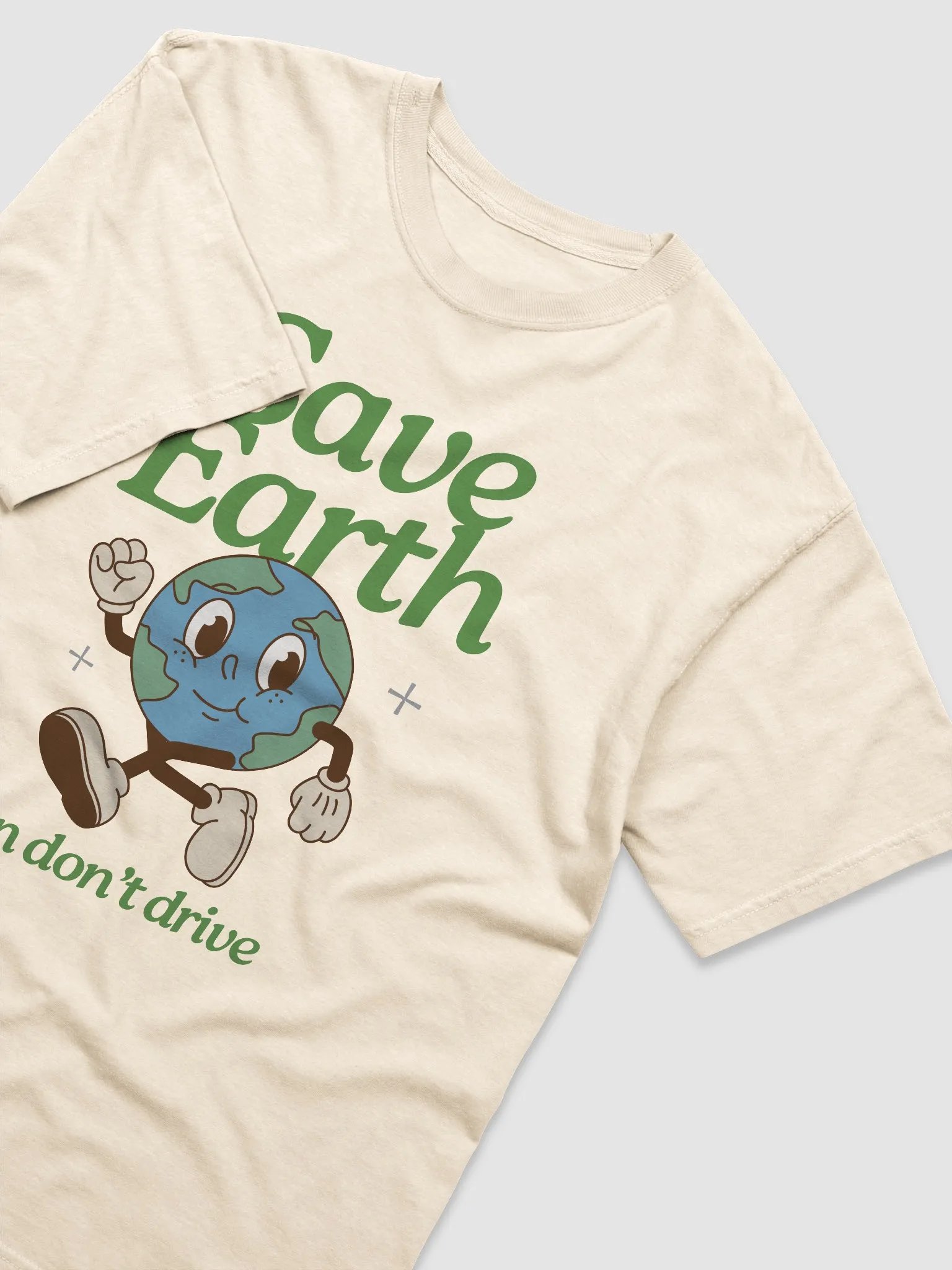 Save Earth Cartoon T-Shirt product image (6)