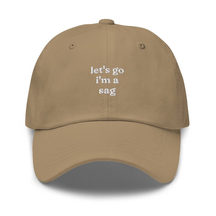let's go sag embroidered cap product image (22)