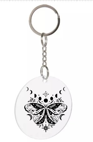 Moth (Style 2)  Key Chain! product image (4)