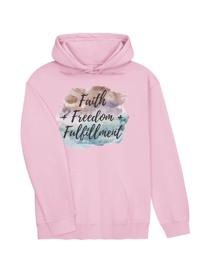 Faith + Freedom + Fulfillment Classic Hoodie product image (2)