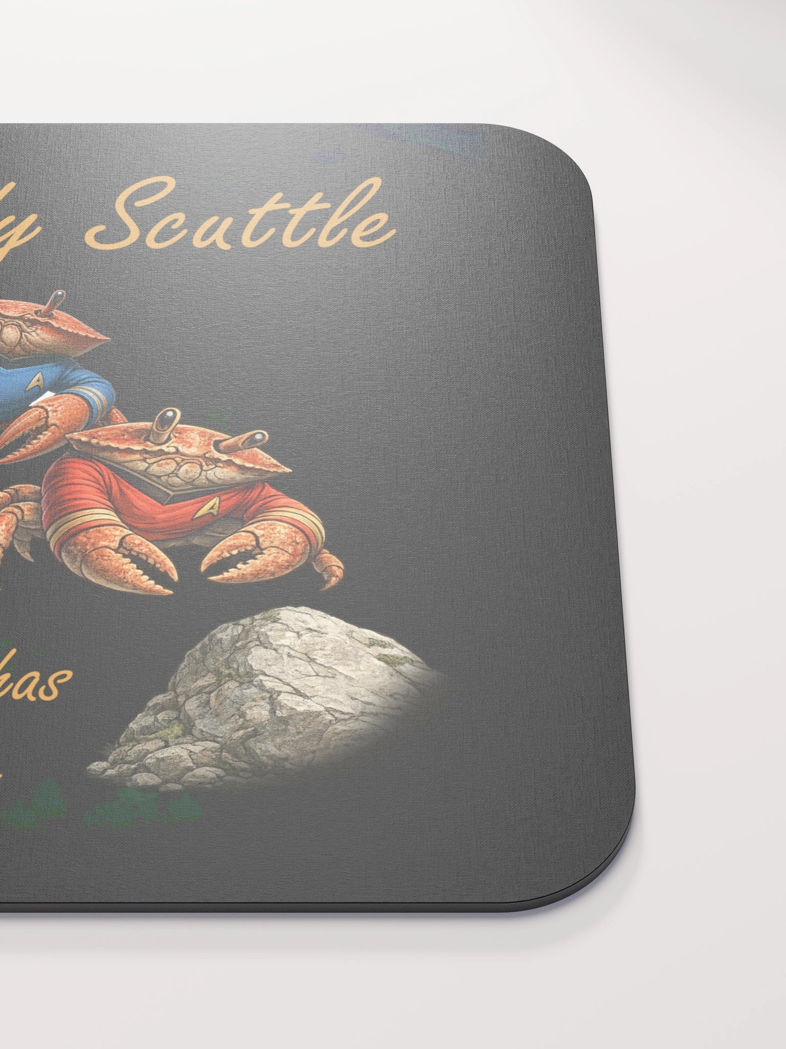 To Boldy Scuttle — Crab Crew Mouse Pad product image (5)