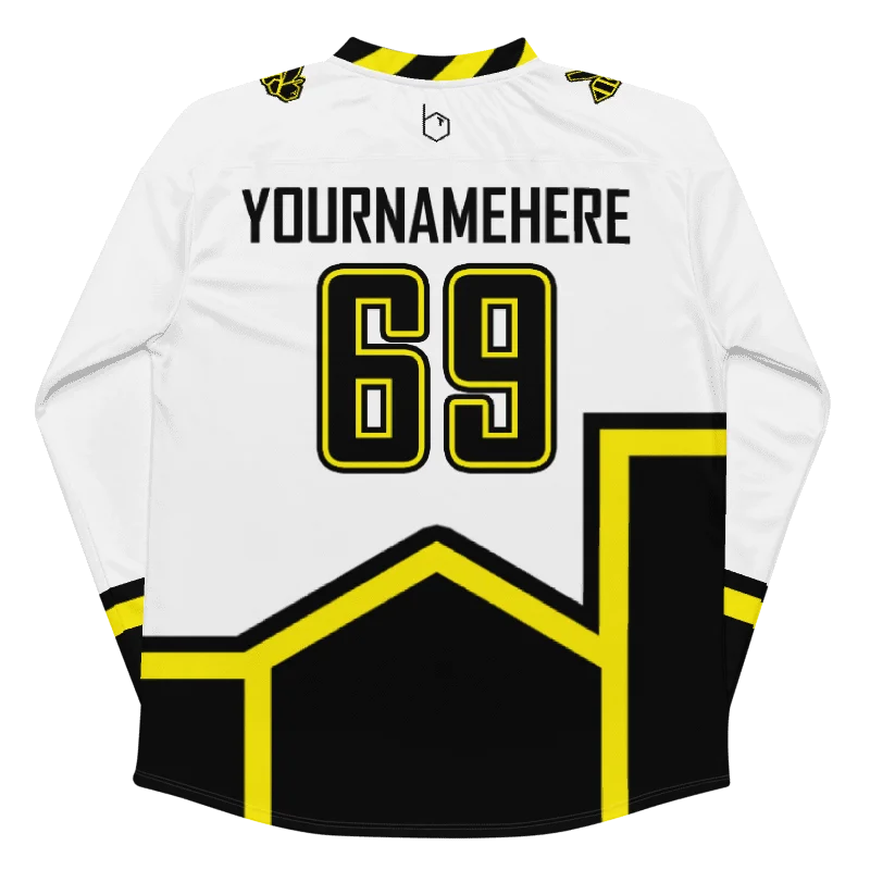 B-Team Sting Jersey - White And Black - YourNameHere product image (4)
