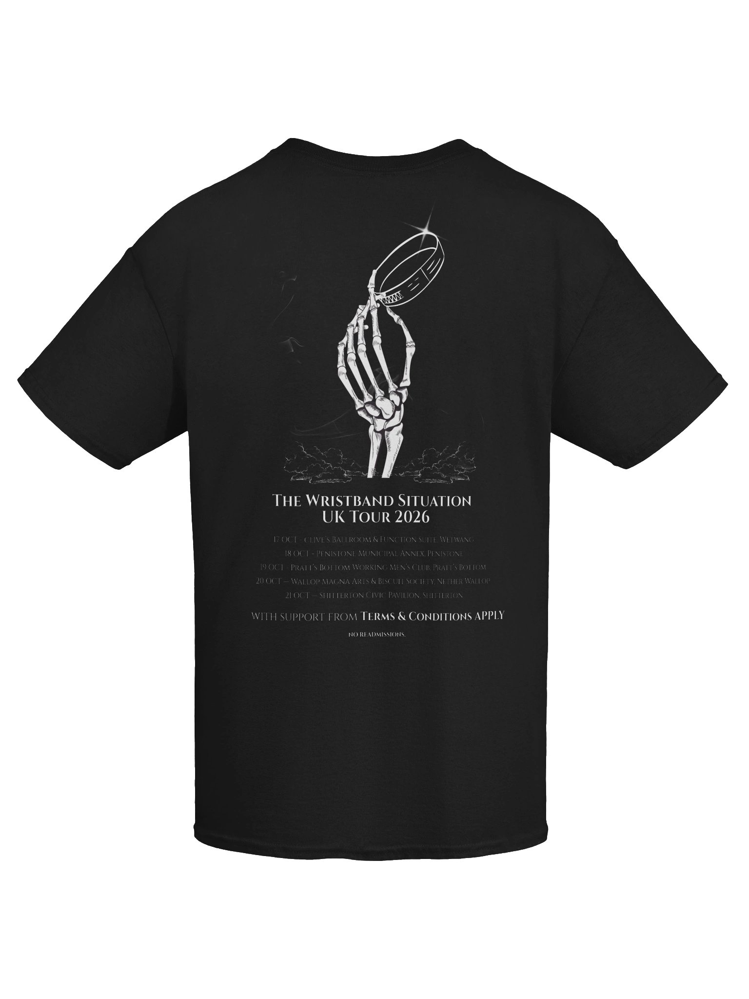 *BRAND NEW* The Wristband Situation OFFICIAL UK Tour 2026 T-Shirt product image (7)