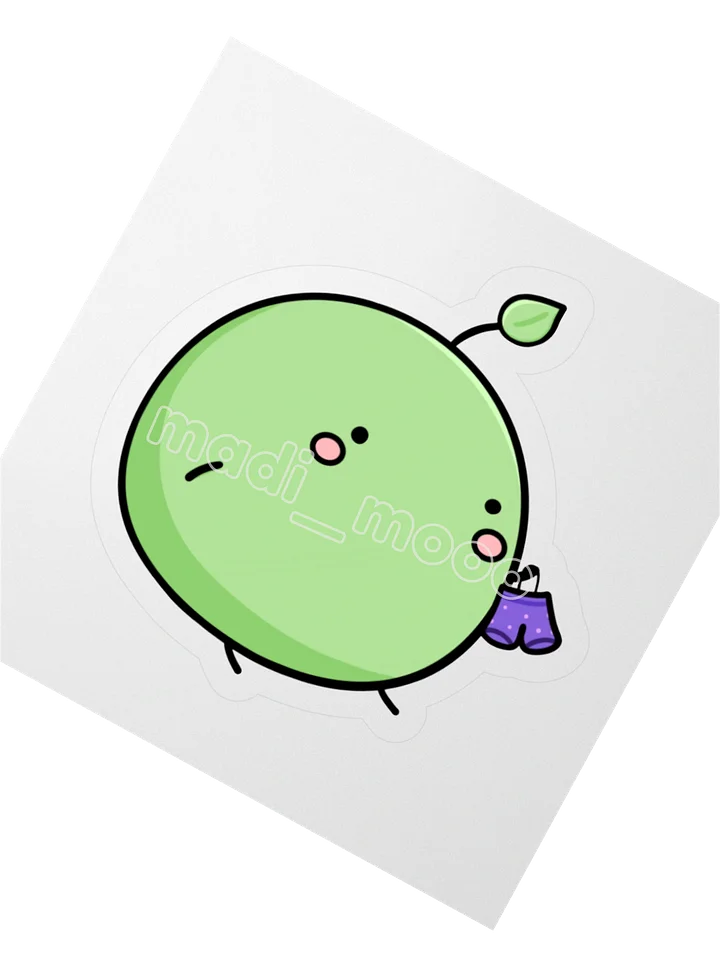 Junimo’s Purple Shorts Heist Sticker product image (4)