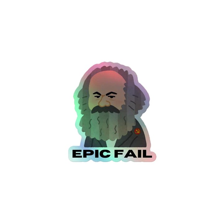 Marx Epic Fail Sticker Olografico product image (1)