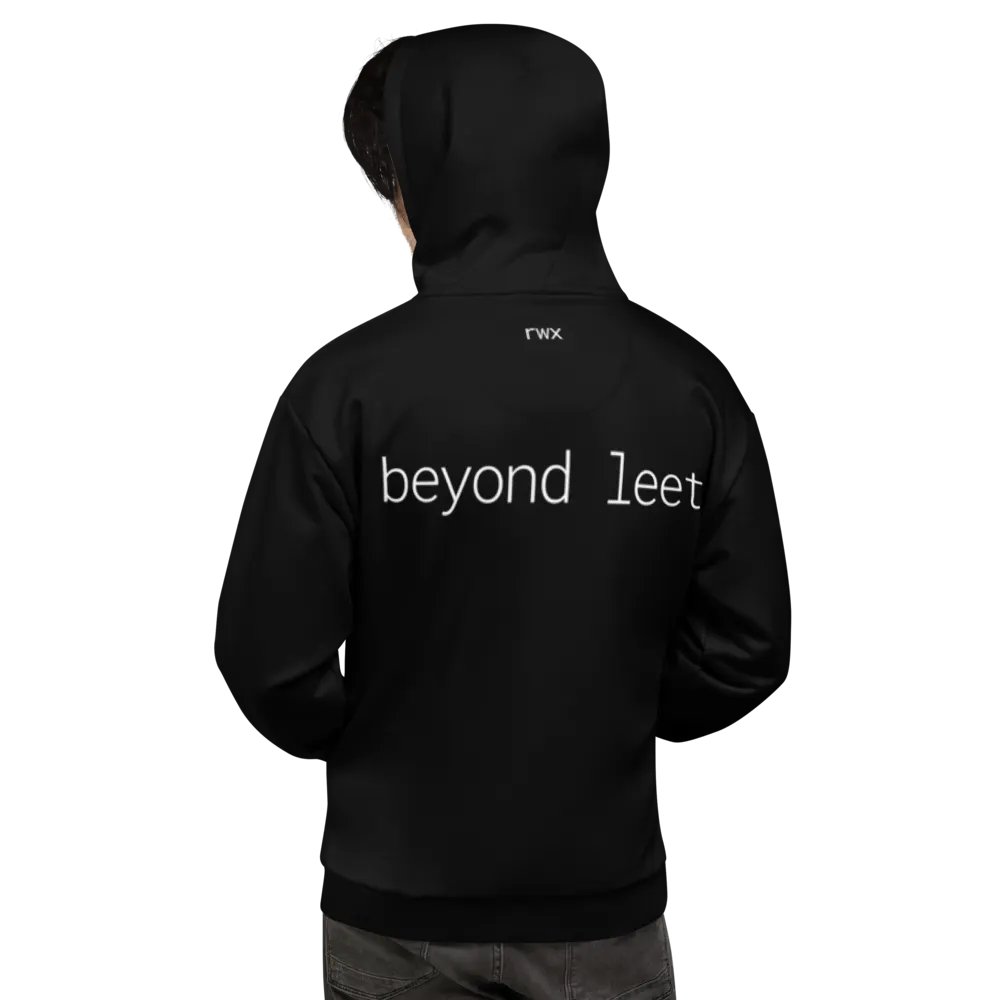 1338, beyond leet hoodie (dark mode) product image (1)