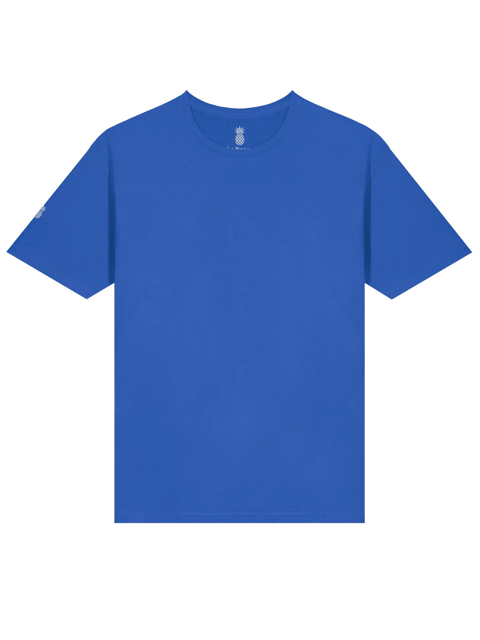 Relaxed Fit Lightweight Lucky Pineapple® Minimalist Sleeve Solid Color Unisex T-Shirt (Blue Colors) product image (15)