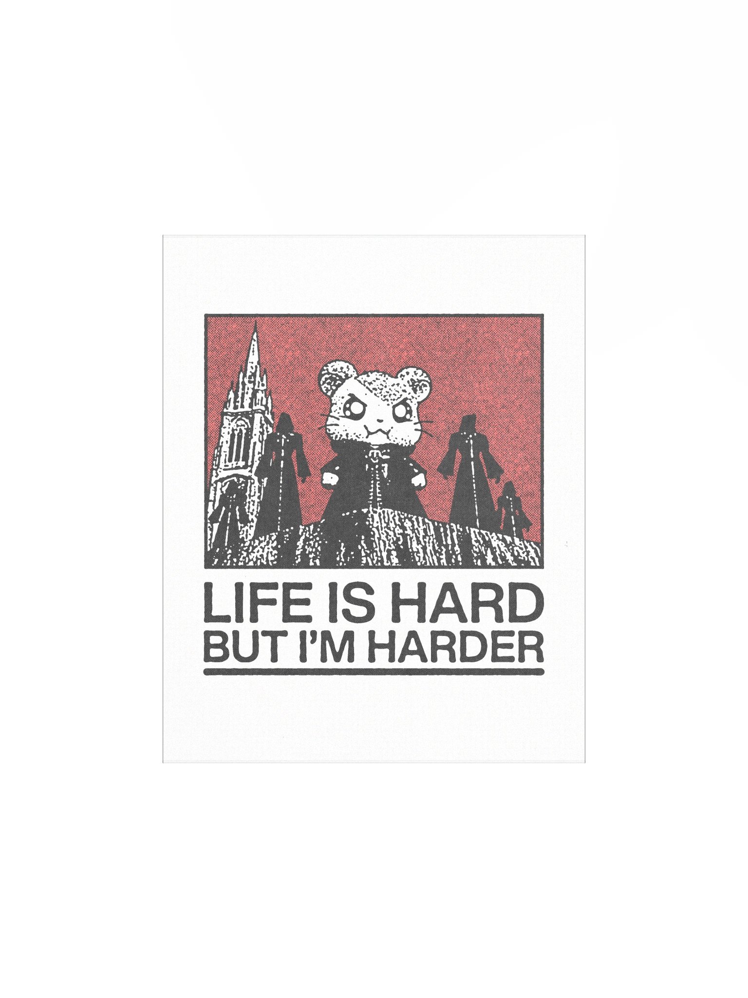 LIFE IS HARD ! Art Print. number 2 product image (3)