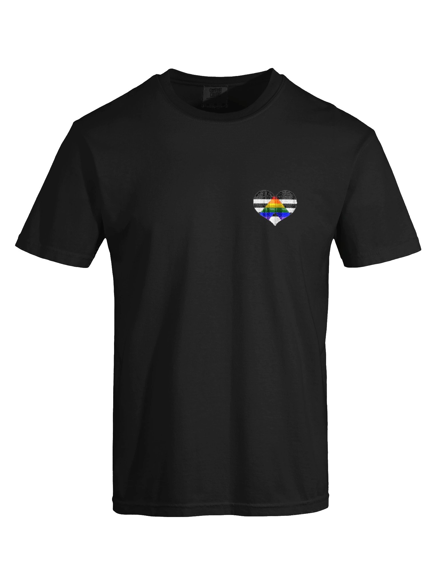 Ally Pride Flannel Heart Tee product image (7)