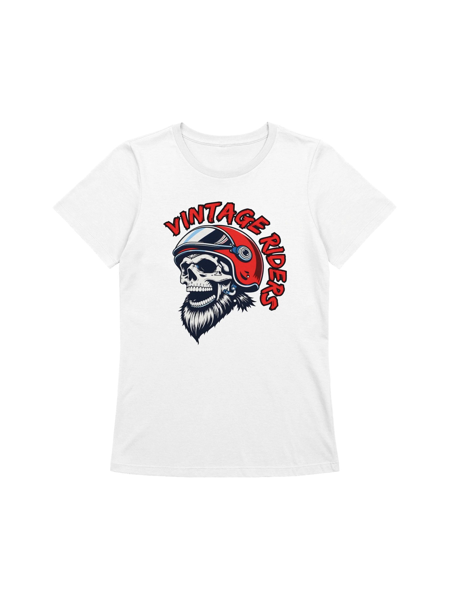 Bearded Skull — Bella+Canvas Women's Supersoft Relaxed-fit Tee product image (2)
