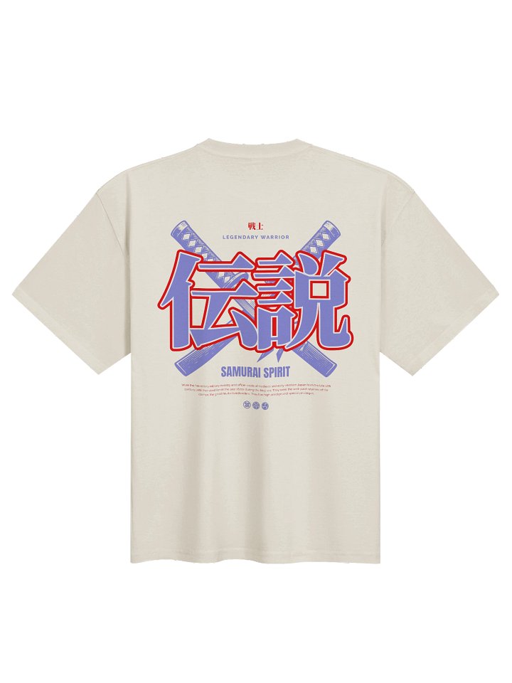 Samurai Spirit Oversized Tee product image (3)