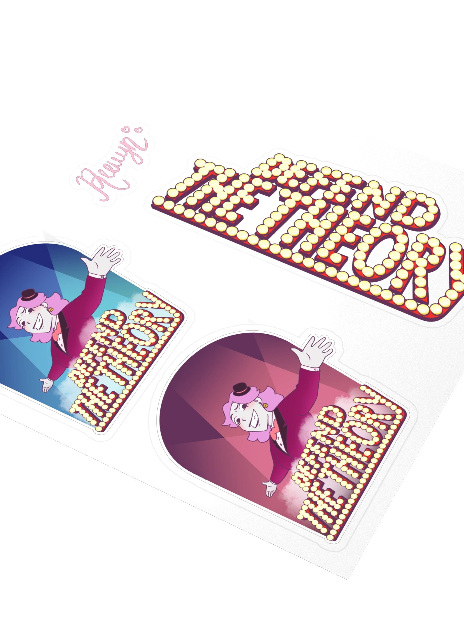 Theory Sticker Sheet product image (3)