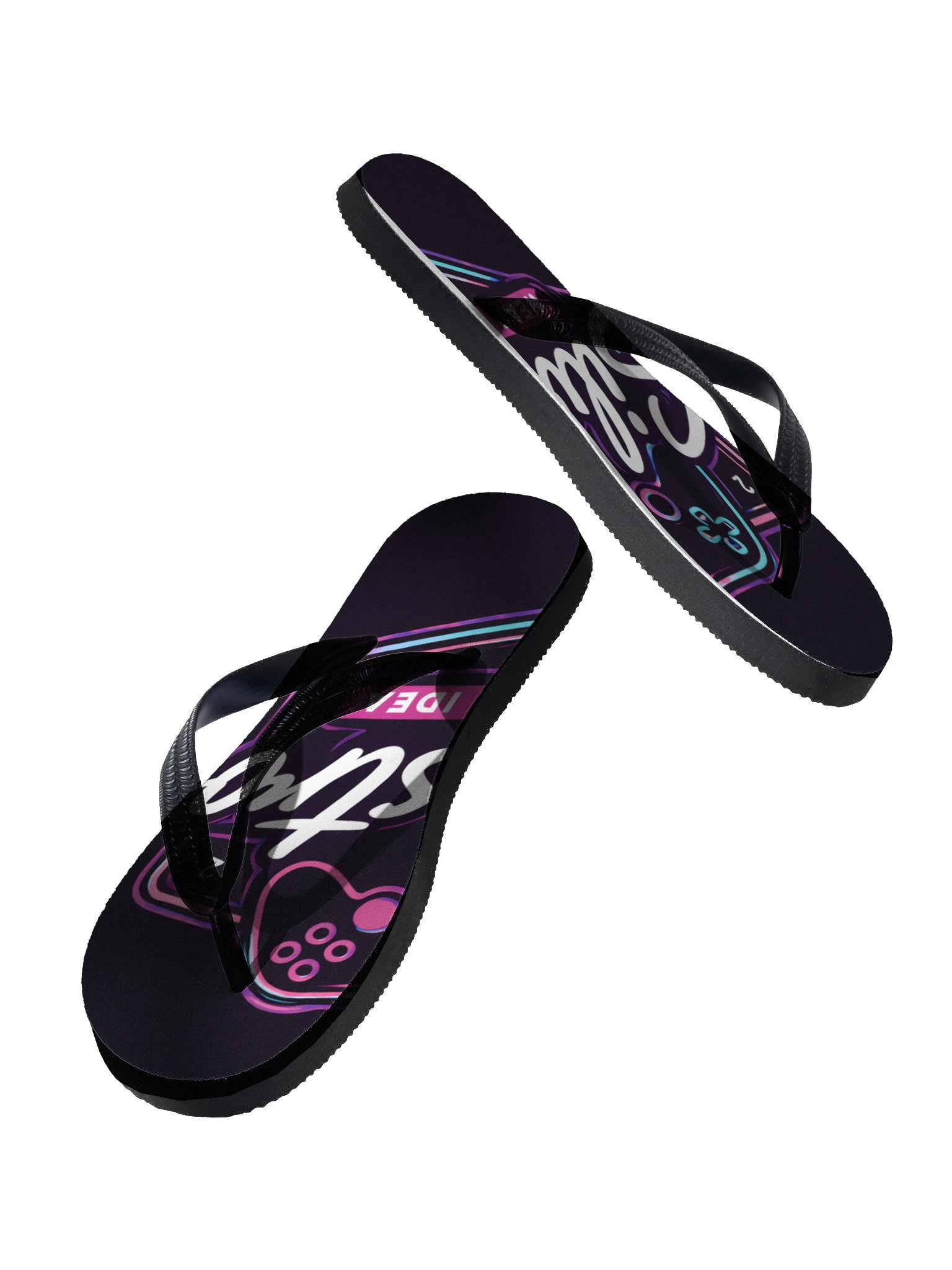 Neon Gamer Flip-Flops product image (2)