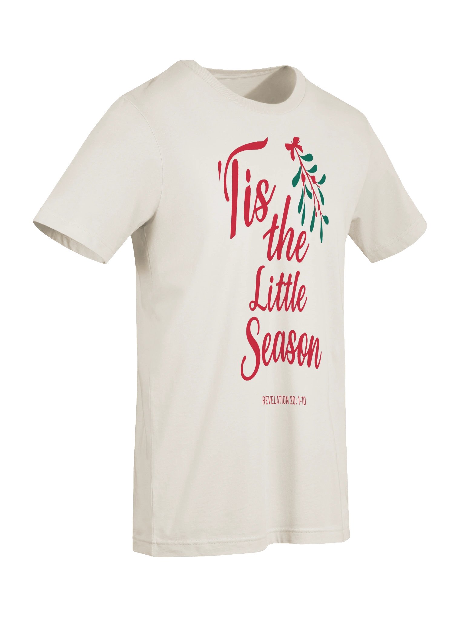 ’Tis the Little Season Mistletoe Christmas T-Shirt product image (7)