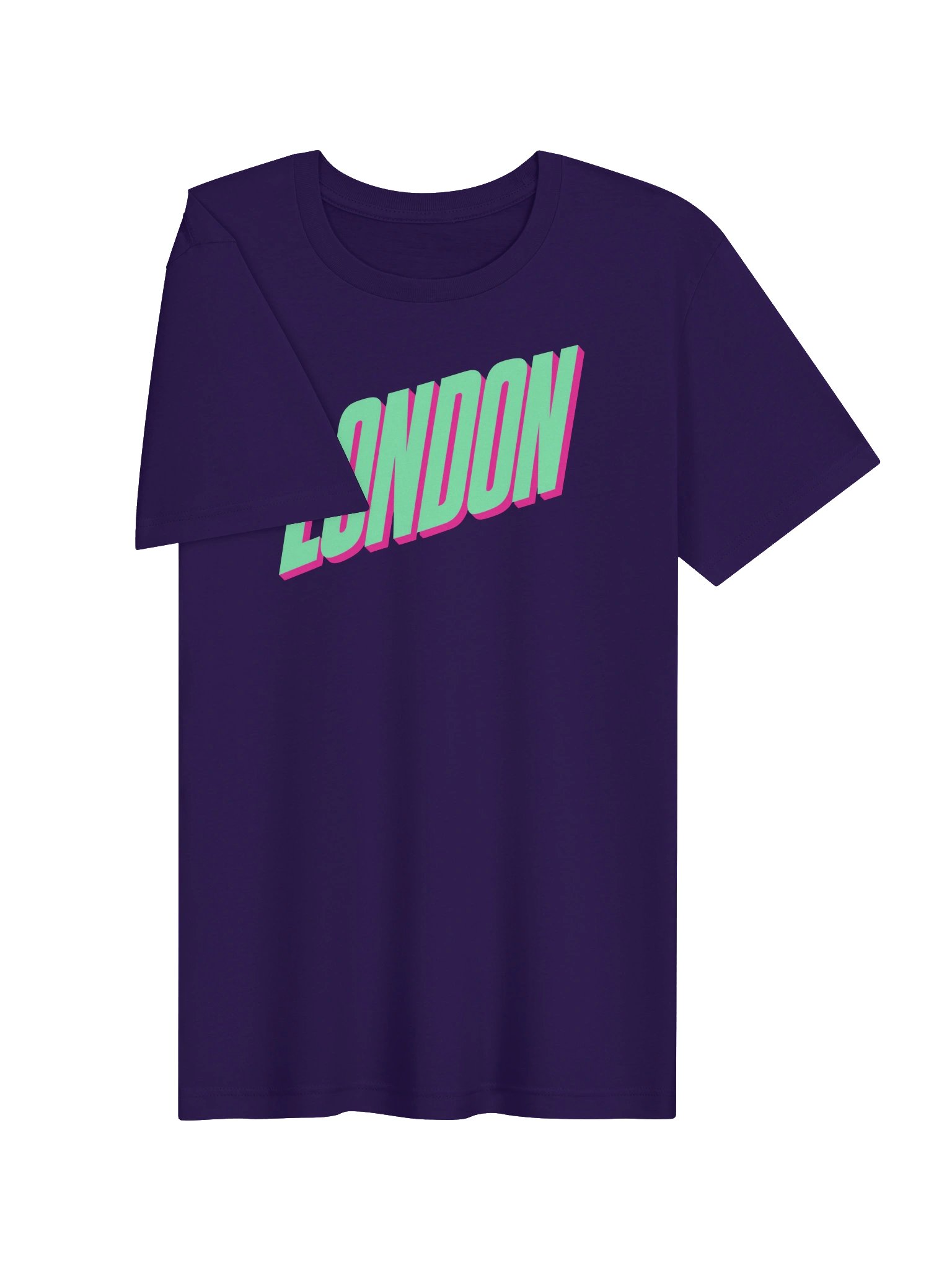 London Neon 3D Graphic Tee product image (3)