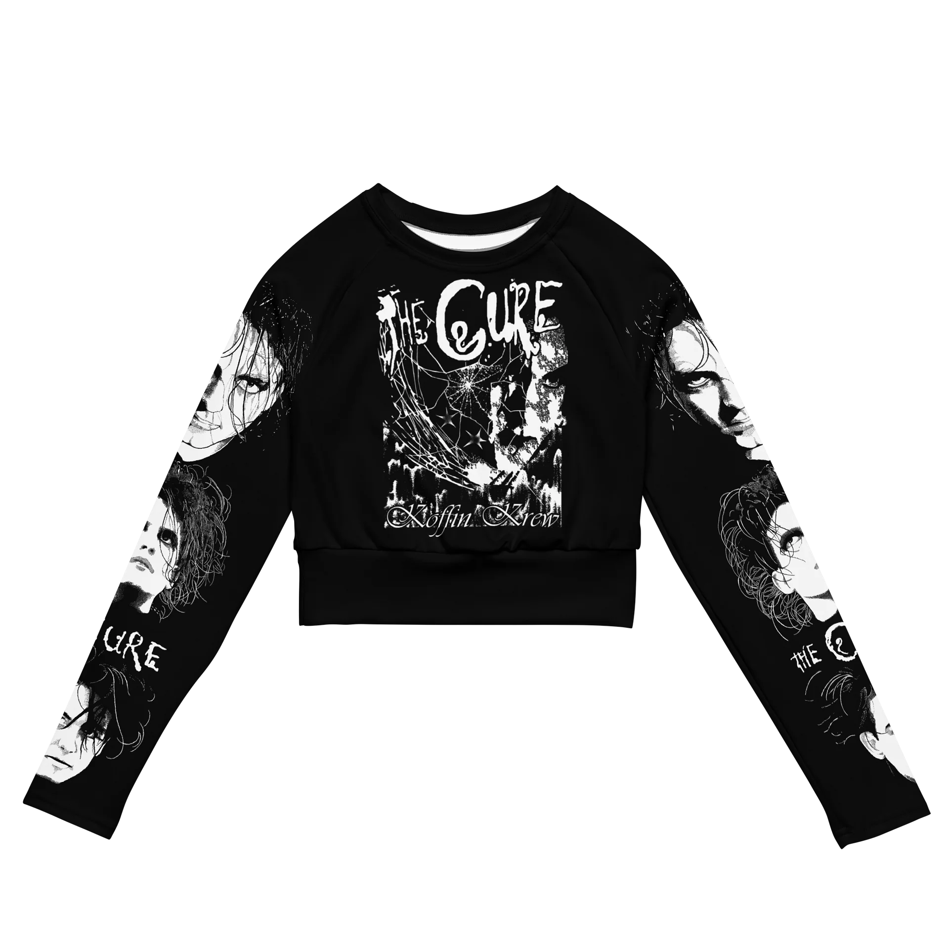 The Cure L/S Crop Top product image (1)