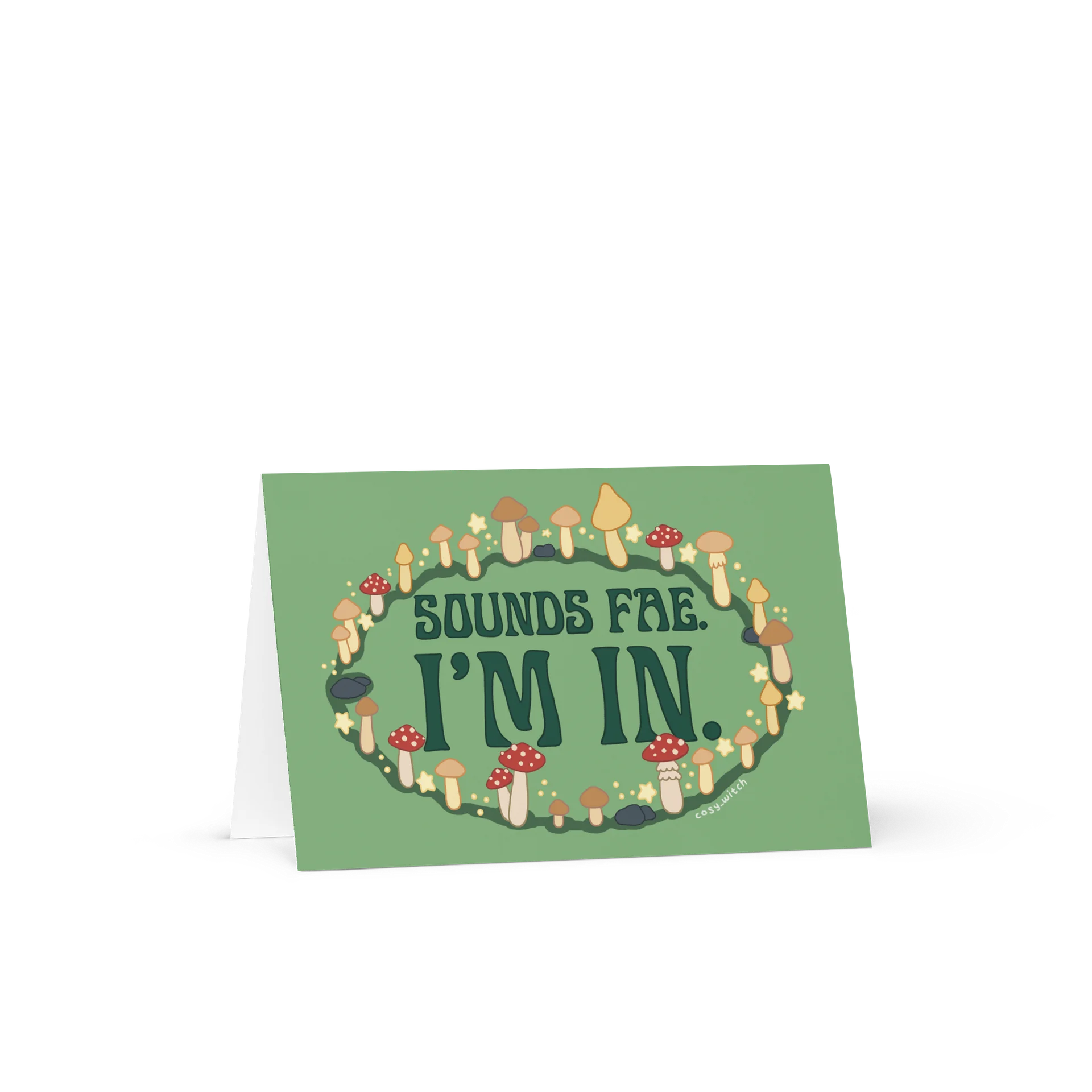 Sounds Fae Greeting card product image (1)