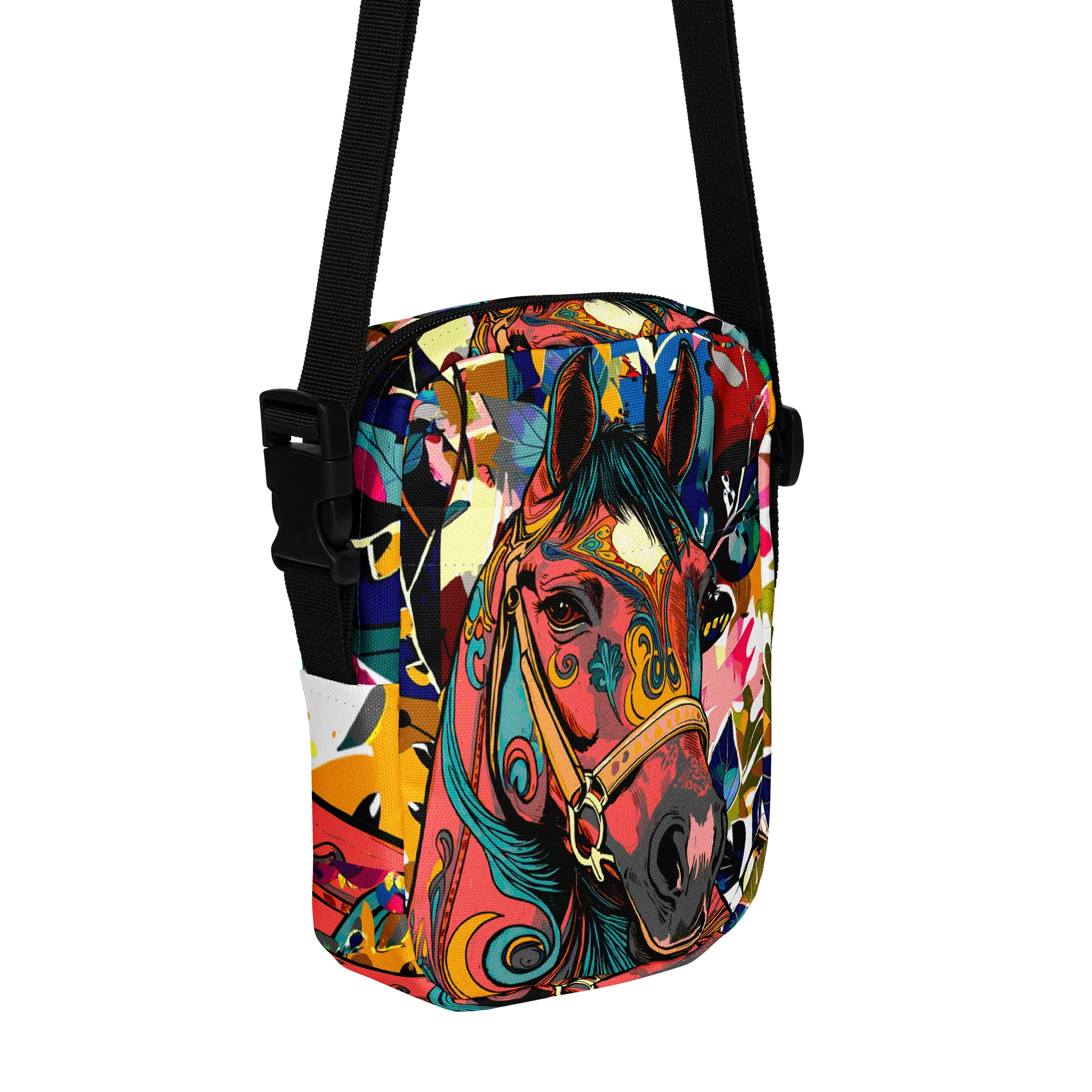 Colorful Horse Head Crossbody Bag product image (1)