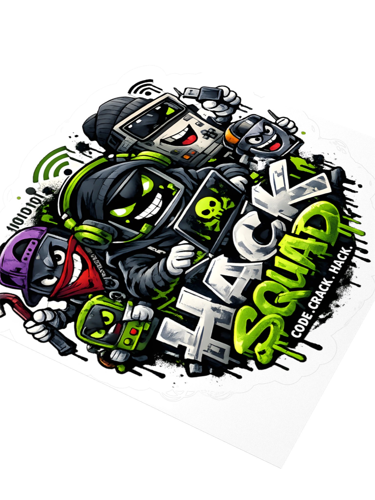 HACK SQUAD STICKER product image (7)