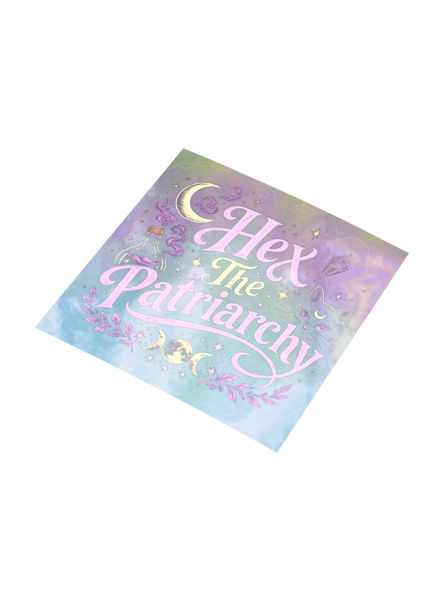 Hex The Patriarchy - Holographic Sticker product image (3)