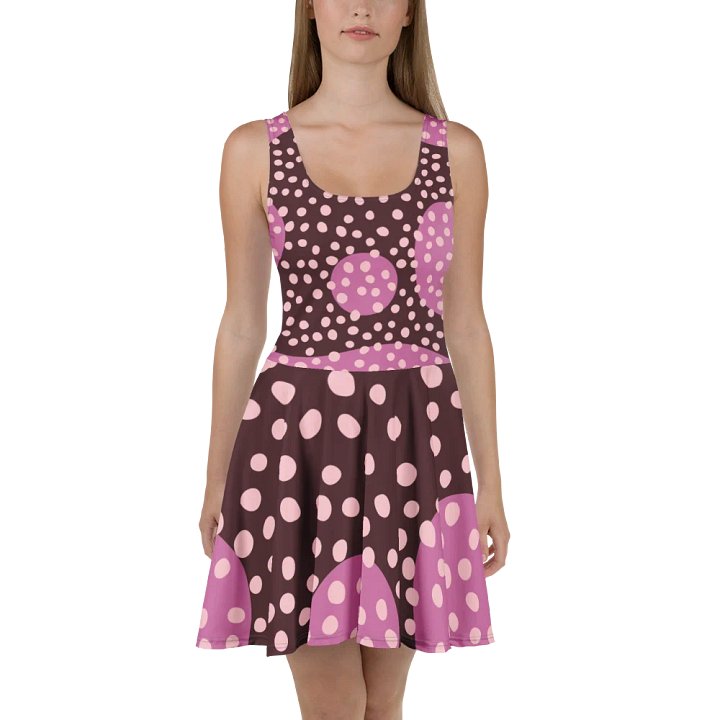 Dotty Dreams Sleeveless Skater Dress product image (2)