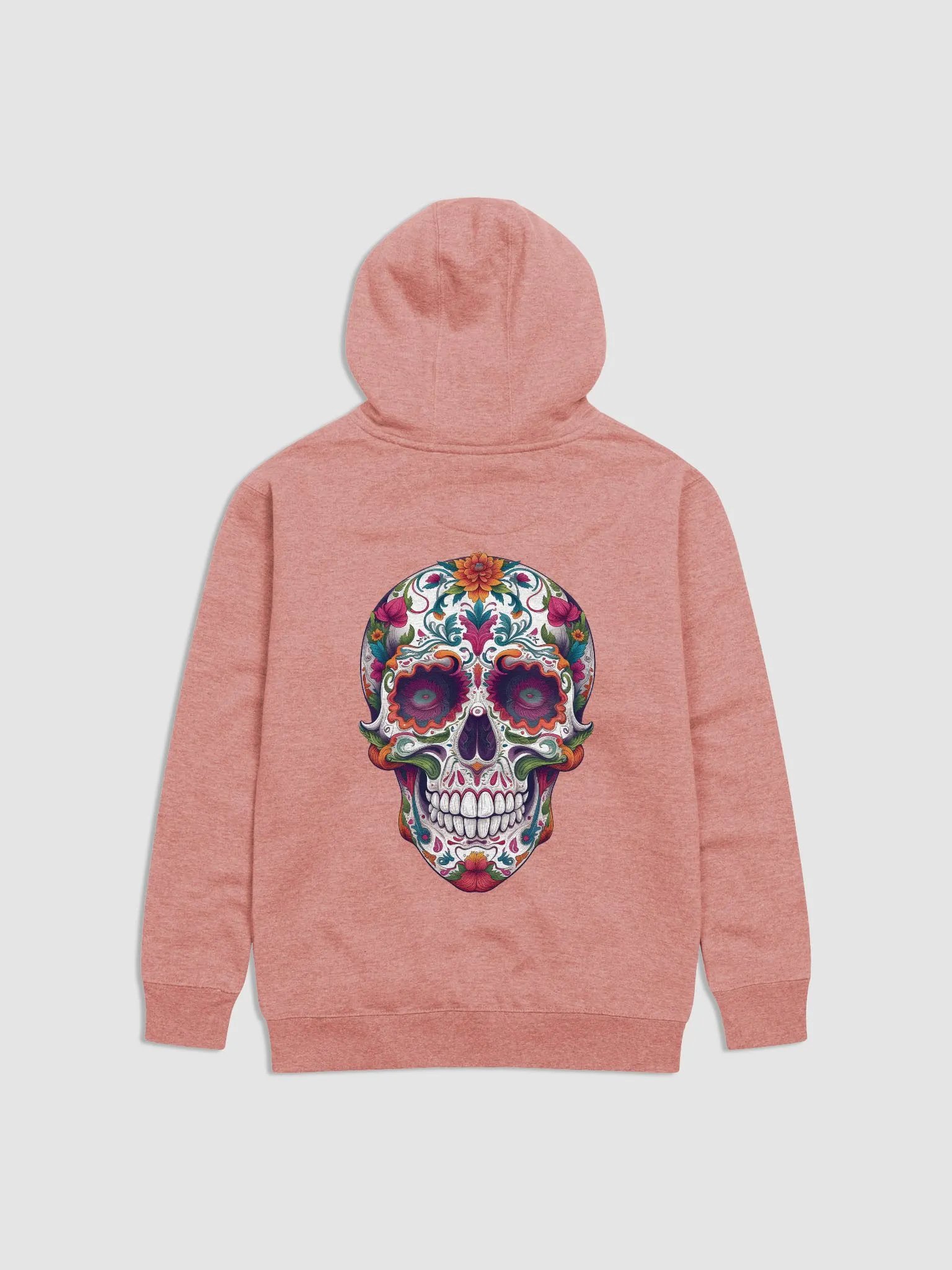 Back To Skull Unisex Hoodie product image (1)