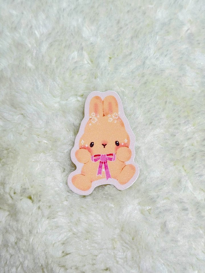 Yippie Bunni Sticker product image (1)