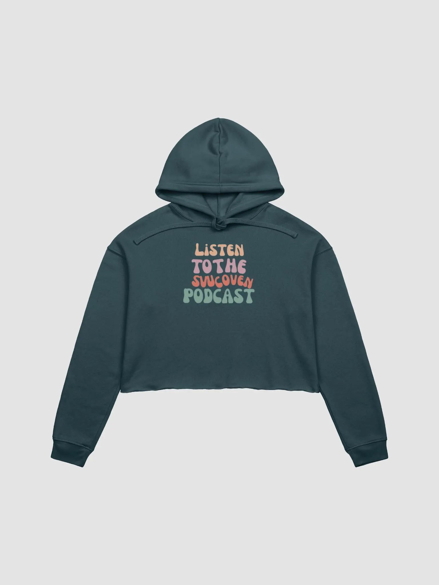 LISTEN CROPPED HOODIE product image (4)