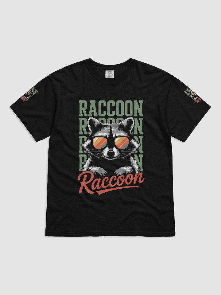 Striped Raccoon Sunglasses Tee product image (2)