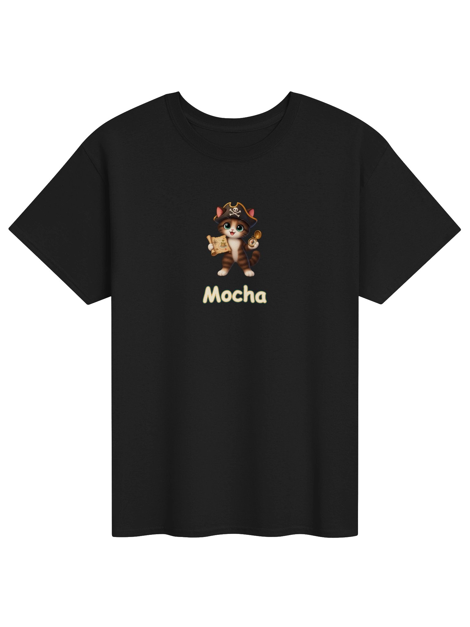 Mocha Treasure Navigator T-Shirt product image (1)