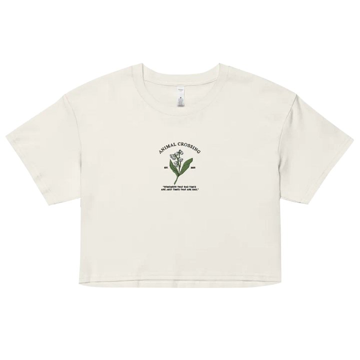 ANIMAL CROSSING FLOWER | CROP TOP | EMBROIDERED product image (37)