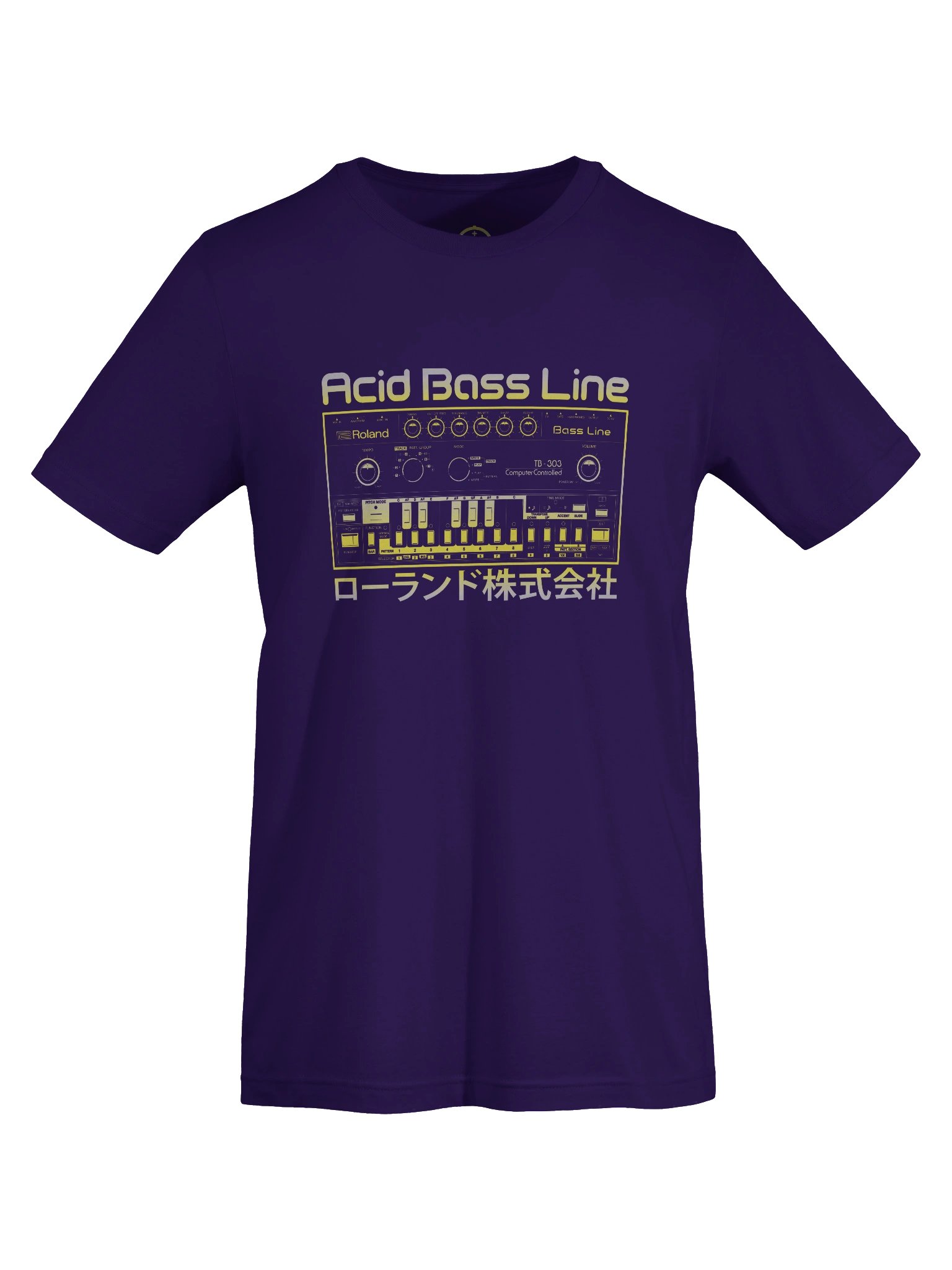 303 T-Shirt - Roland TB-303 Acid Bass Line (Vintage Analog Synthesizer)  product image (7)