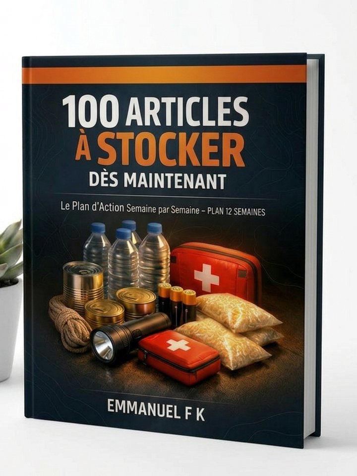 Prêt en 12 Semaines — Les 100 Articles à Stocker Pour Protéger Ta Famille en Cas de Crise product image (1)