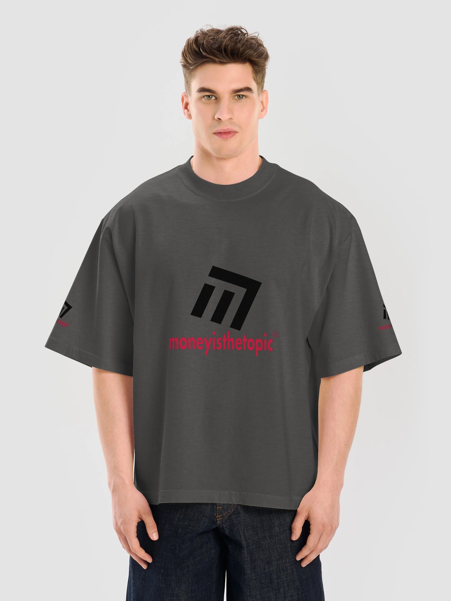 MITT Logo Cropped Oversized SS Tee UNISEX product image (5)