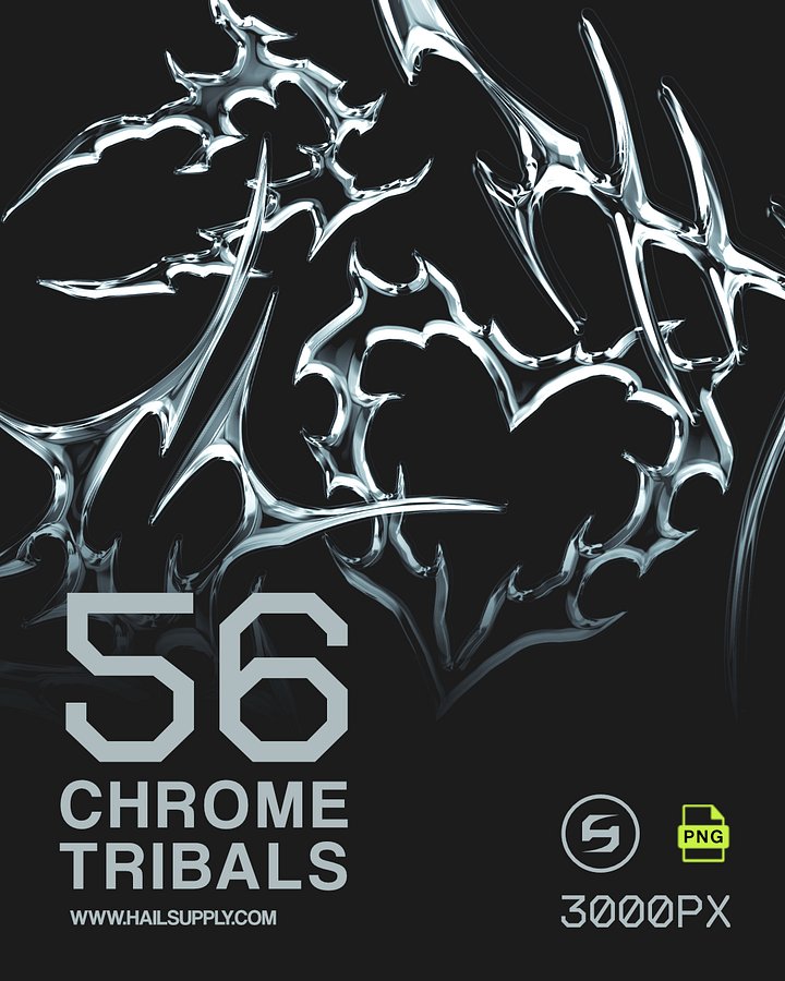 FREE 56 METAL CHROME TRIBAL product image (1)