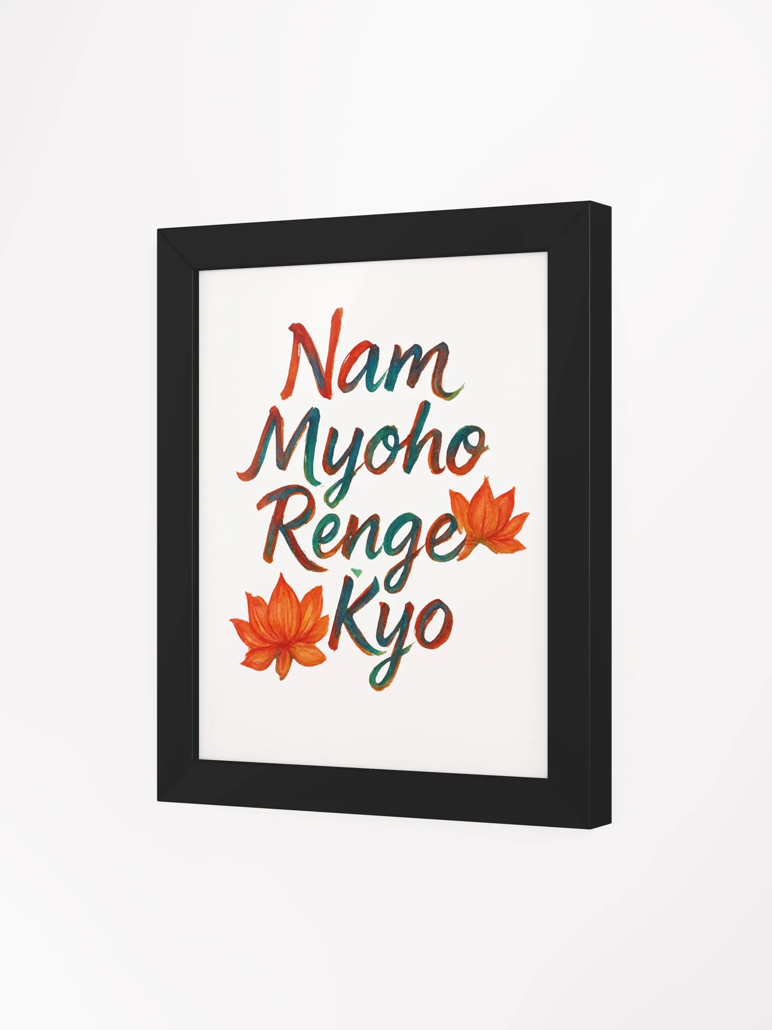 Spiritual Wall Art for Nichiren Buddhism Practitioners product image (3)