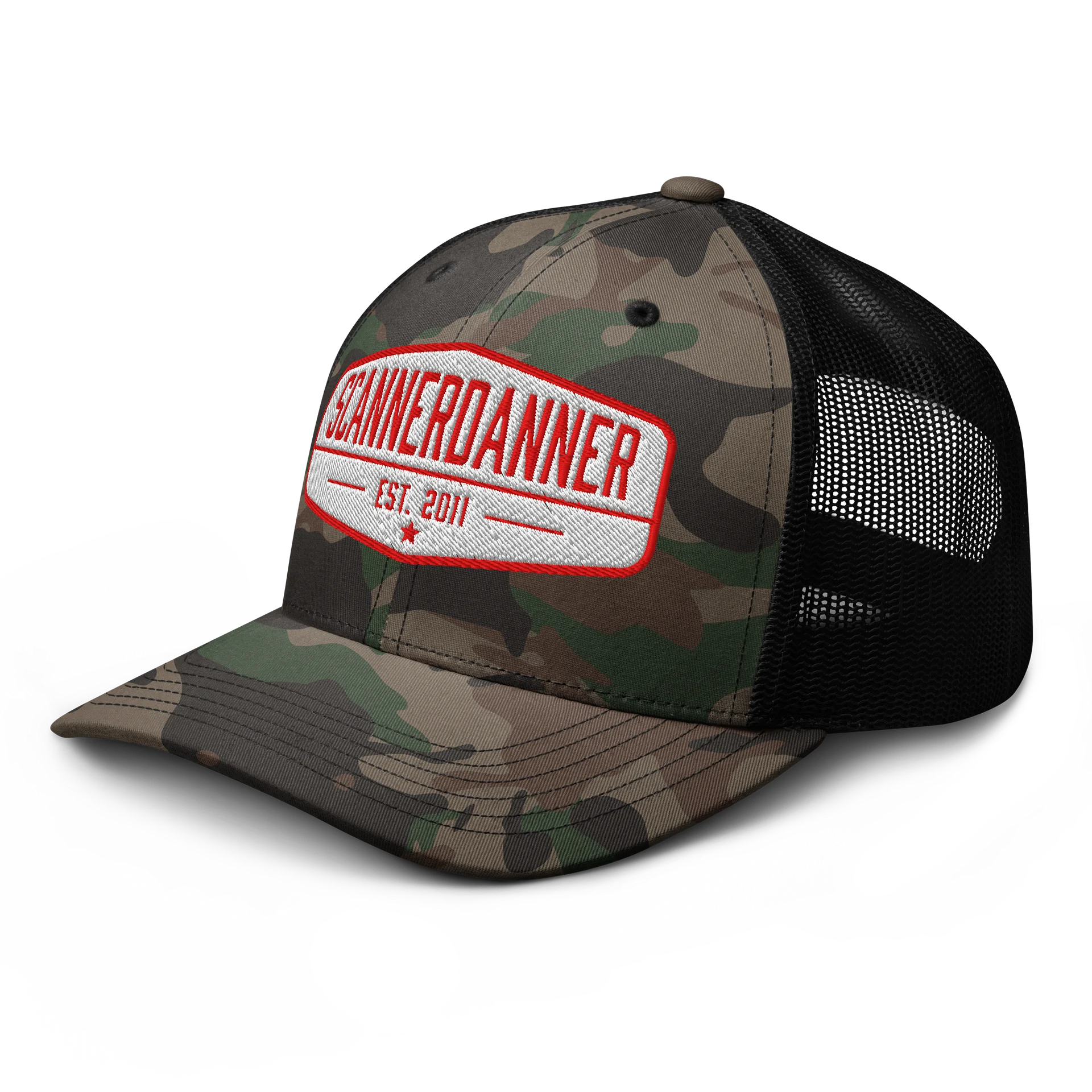SD Camo Embroidered Trucker Hat product image (4)