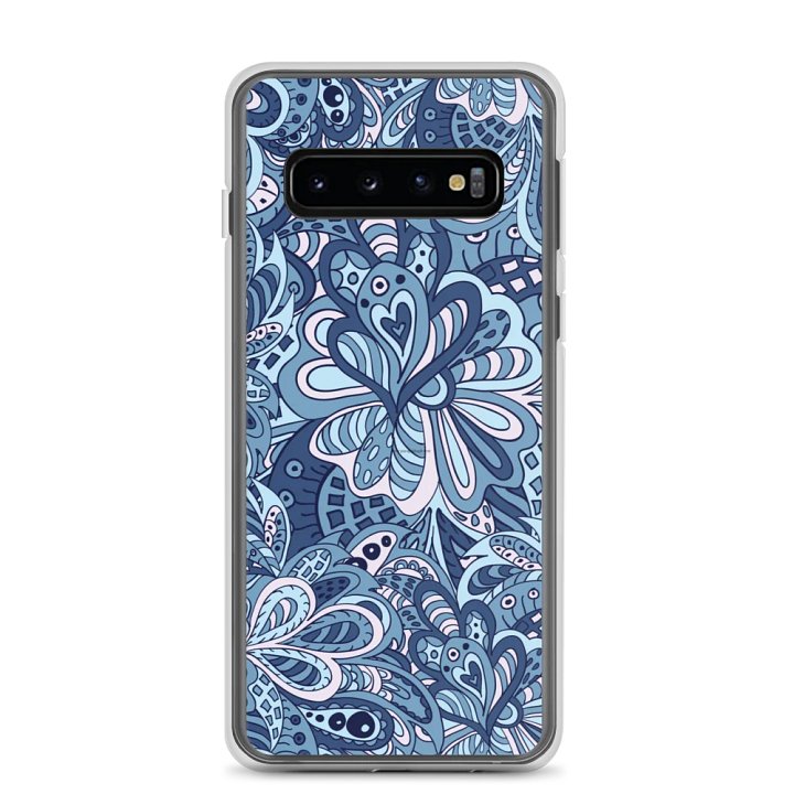 Blue Swirls Samsung® Case product image (1)