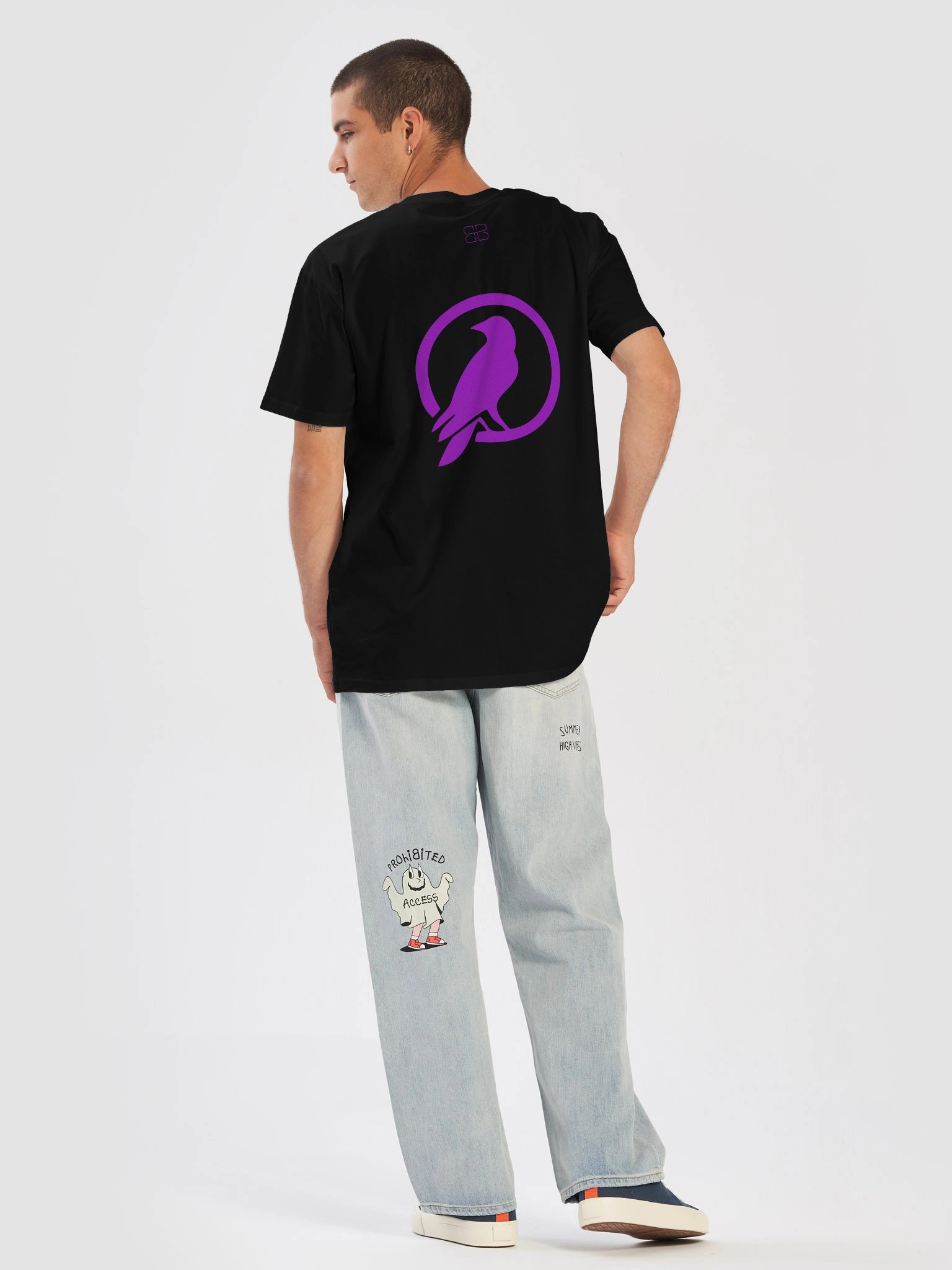 RAVEN PURPLE IMAGE CIRCLE T-Shirt product image (6)