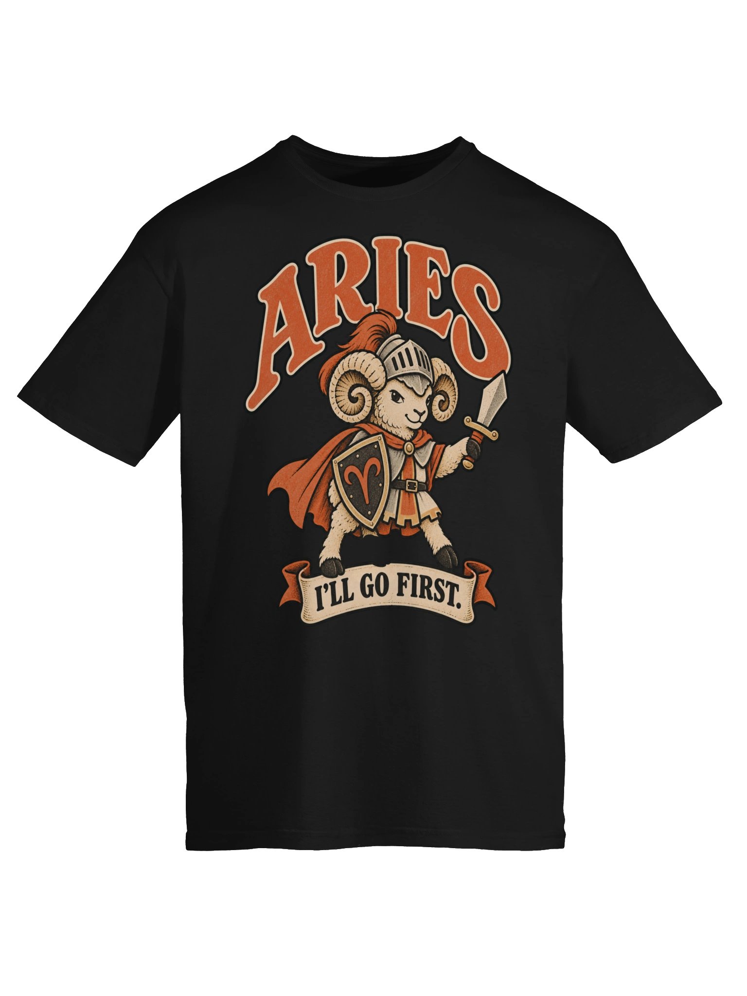 Aries Halloween | I’ll Go First Tee product image (5)
