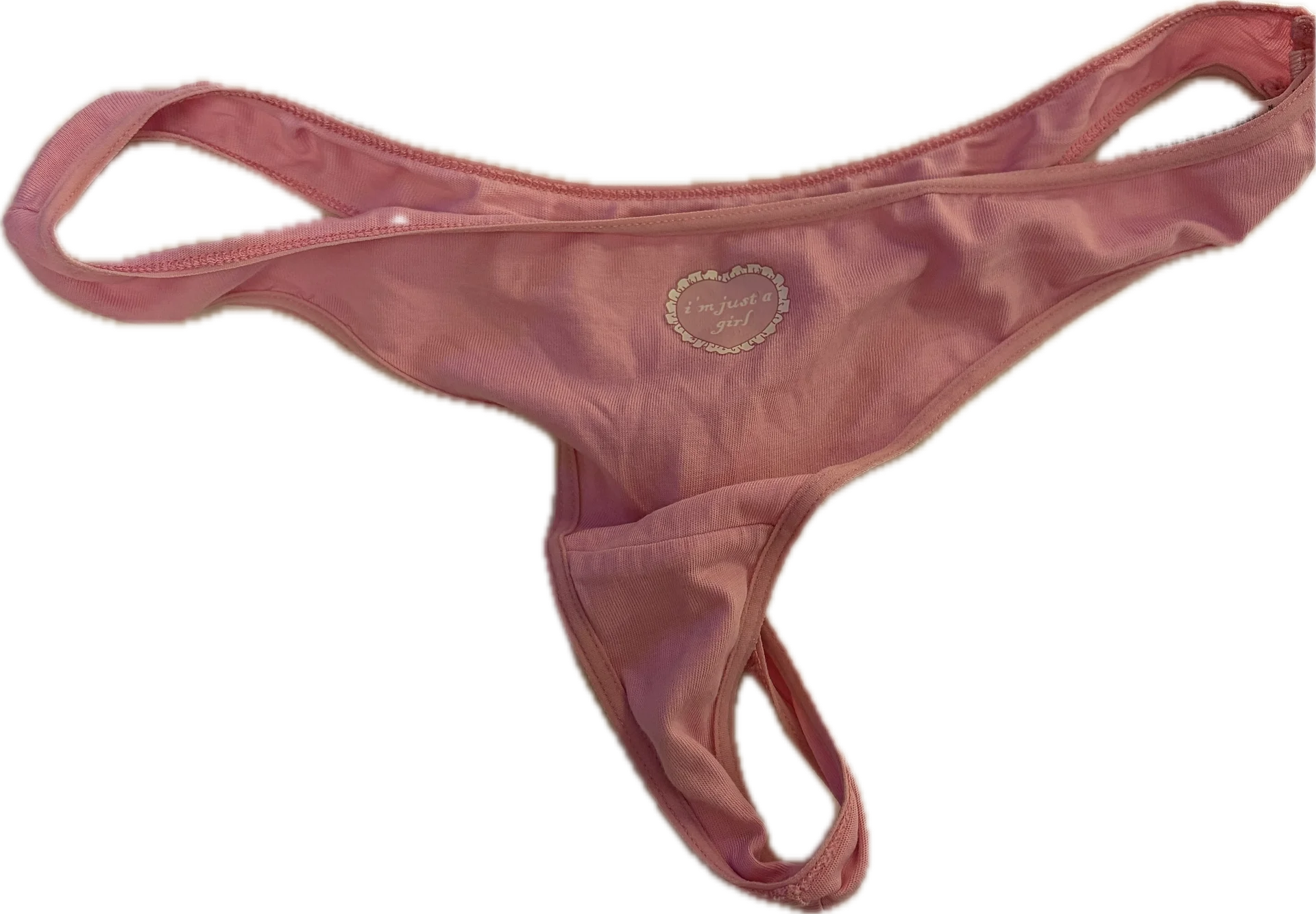 Pink 'I'm just a girl' panties product image (1)
