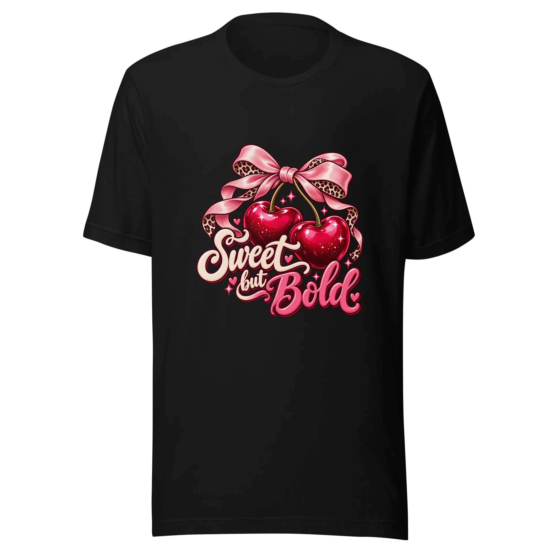 Sweet But Bold Cherry Bow Tee product image (2)