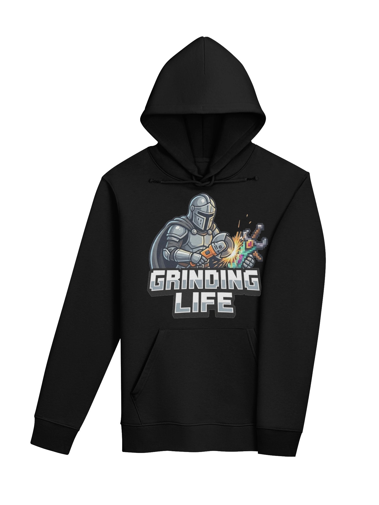 The No Life, Grinding Life Gamer Hoodie product image (13)