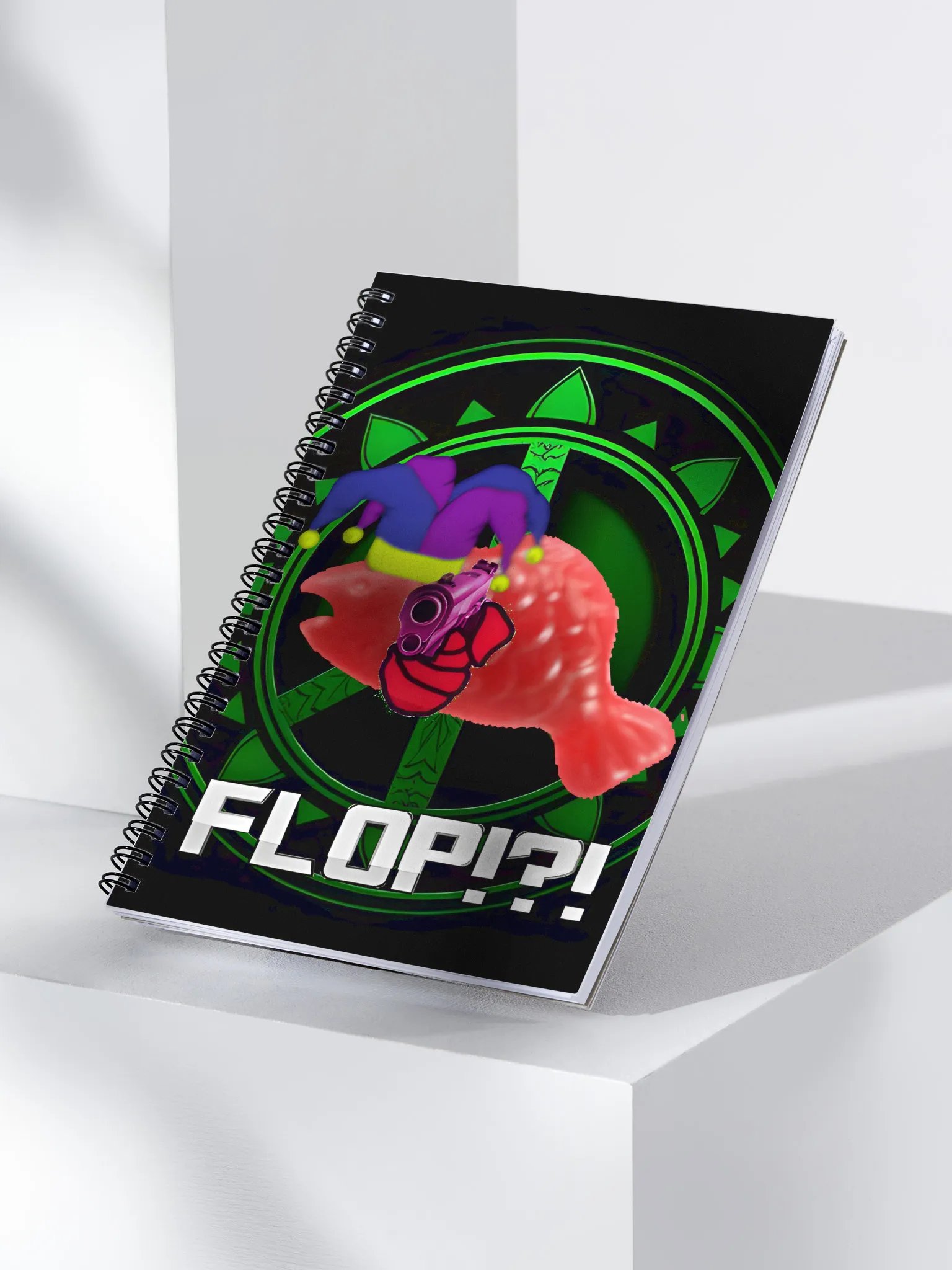 The Wise Jester Spiral Notebook product image (3)