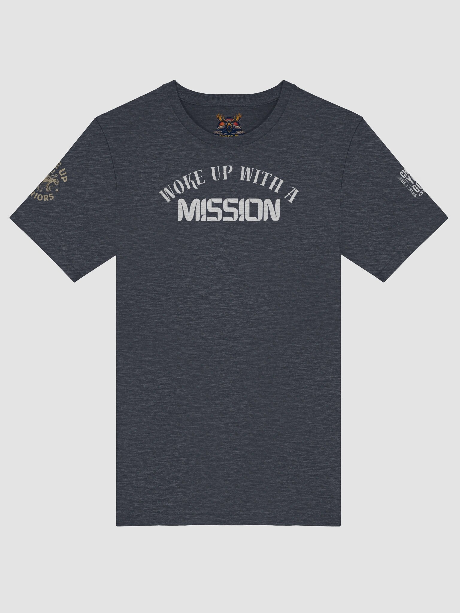 Woke Up With Mission - Alt Font - T-Shirt product image (33)