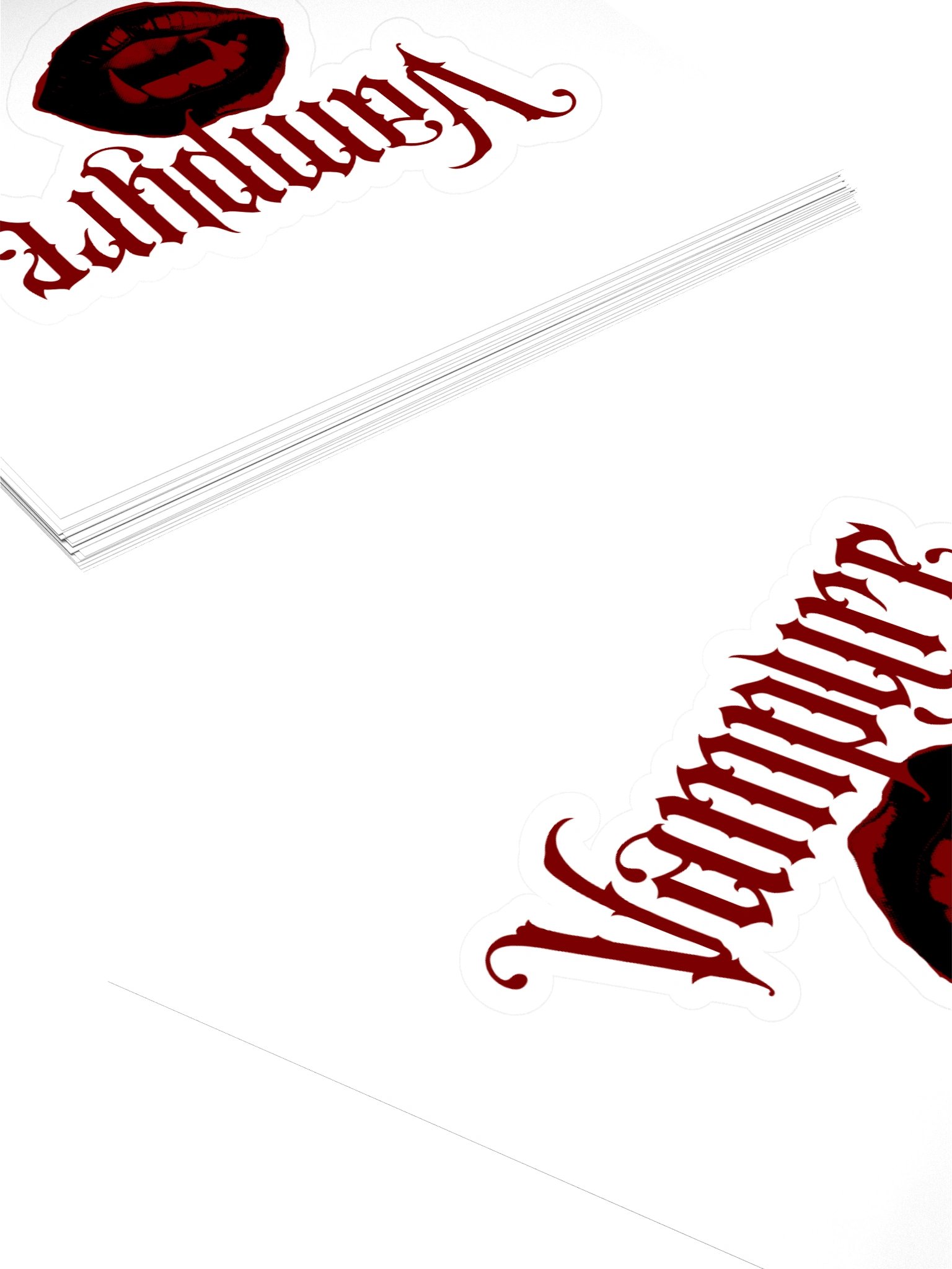 Vampyre Kiss Cut Stickers product image (4)